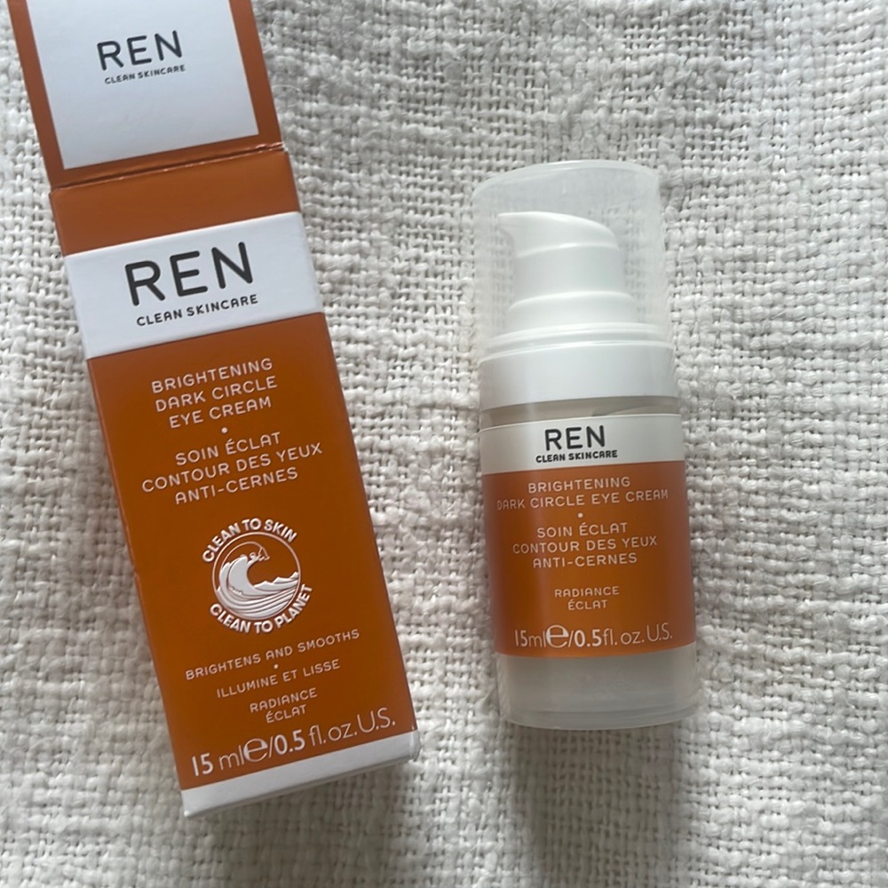 Brand New Full Size Ren Brightening Dark Circle Eye Cream .5oz - Picture 5 of 5